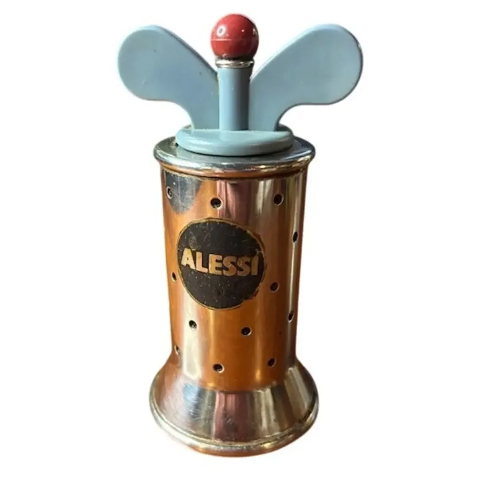 Alessi Michael Graves Pepper Mill Stainless Steel Postmodern Italy Early Design